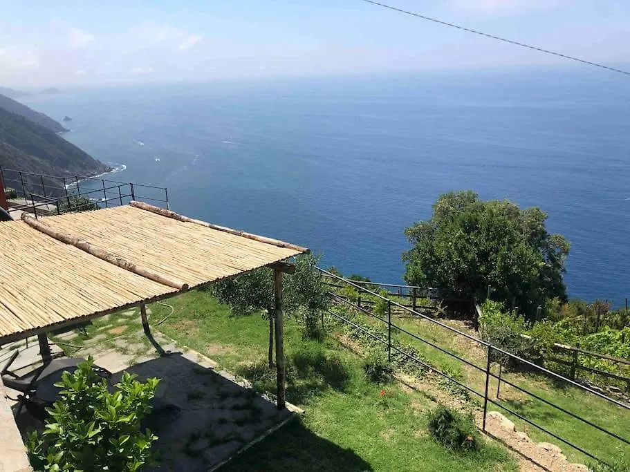 Orangehouse Cinque Terre. Private Parking Villa Riomaggiore