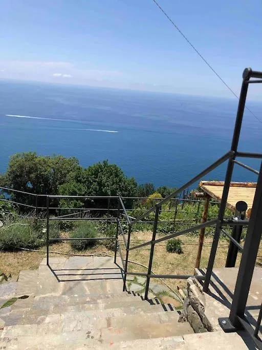 Orangehouse Cinque Terre. Private Parking Villa Riomaggiore